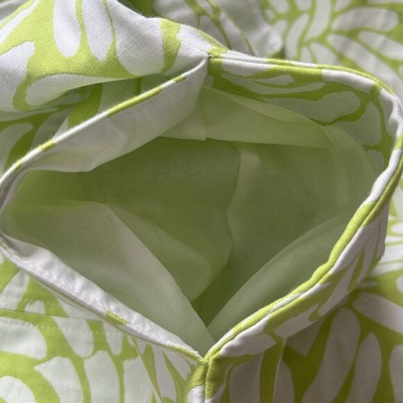 SKFK Gabriela Sleeveless Maxi Dress Green White Front Slit Size 6 Reg. $199 - Picture 14 of 14